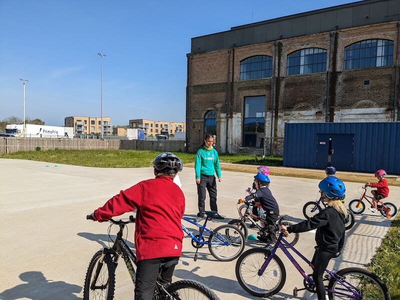Lesson The Newhaven Active Travel Hub.
